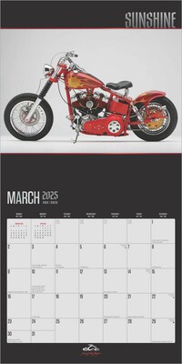 2025 BrownTrout Orange County Choppers 12" x 12" Monthly Wall Calendar (9781975480035)