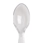 Dixie Plastic Teaspoon, Heavy-Weight, Clear, 1000/Carton (TH017)