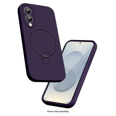 SaharaCase Venture Series MagSafe Phone Case for Samsung Galaxy S25 Edge, Shock Absorbing, Purple Orchid (CP00833)