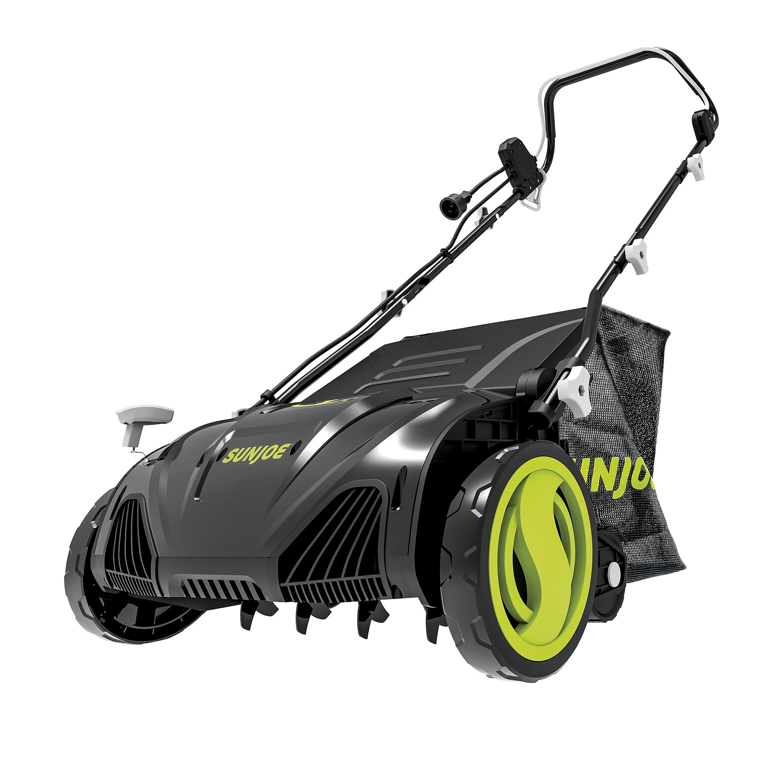 Sun Joe Electric Lawn Dethatcher & Scarifier, 12.6 W, Black (AJ805E)