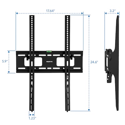 Mount-It! Tilt Wall TV Mount, 165 lbs. Max (MI-1377)
