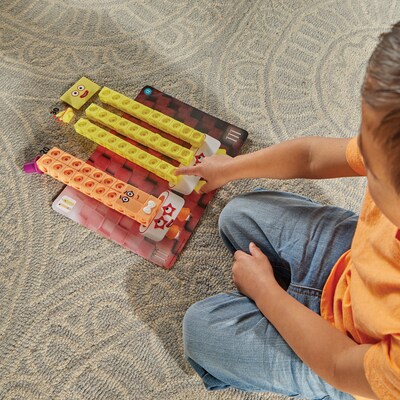 hand2mind MathLink Cubes Activity Set Numberblocks Heroes (96930)