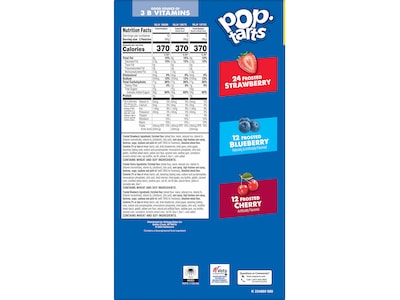 Pop-Tarts Toaster Pastries Variety Pack, 81.2 oz., 48/Box (3800022093)