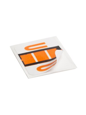 Smead BCCR Labels File Folder Label, U, Light Orange, 500 Labels/Pack (67091)