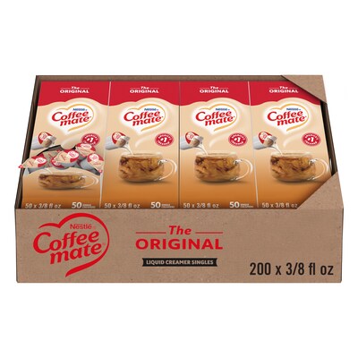 COFFEE-MATE Liquid Original Tubs 4 (50x.375floz) Case