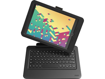 Zagg Rugged Pro Connect 10.2" Case and Keyboard for iPad Gen 9/Gen 8/Gen 7, Black (103109019)