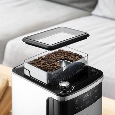 Melitta Aroma Fresh Plus 10-Cup Coffee Maker with Coffee Grinder (MGB003PULBK0)
