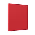 Staples 1/2 3-Ring Non-View Binder, Red (ST26852-CC)