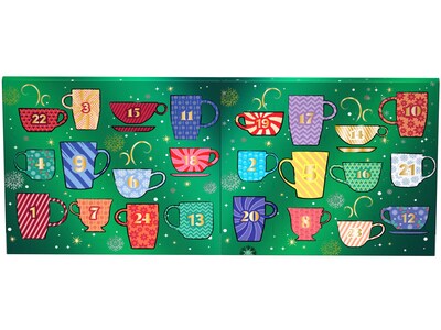 Twinings Tea Advent Calendar Assorted Tea Bags, 48/Box (F18323)