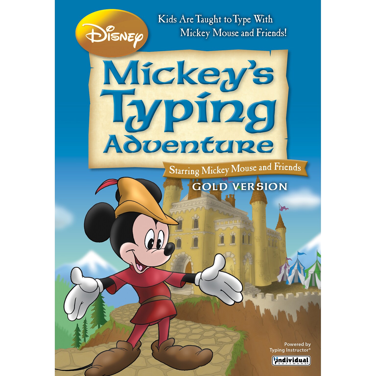 Individual Software Disney: Mickeys Typing Adventure Gold Version for 1 User, Windows, Download (IND945800V056)