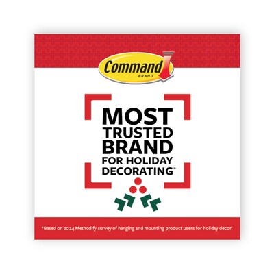 Command Medium Hanging Strip, White, 200 Command Strips/Pack (17201CABPK-NA)