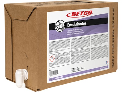 Betco Emulsinator Floor Stripper, Sassafras Scent, 5 Gal. (151B500)