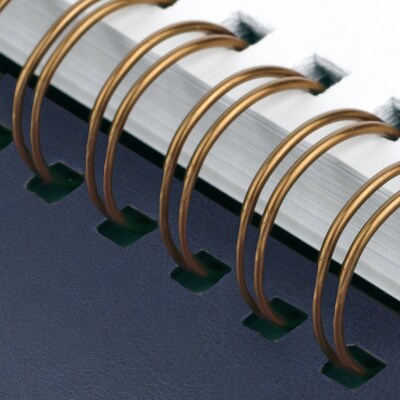 2026-2027 AT-A-GLANCE Signature 8.5" x 11" Academic Weekly & Monthly Planner, Faux Leather Cover, Navy (YP905A-20-27)