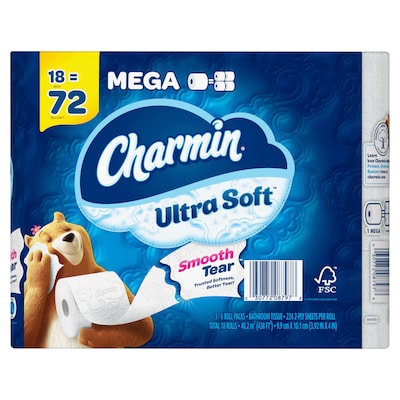 Save on Charmin Ultra Strong Super Mega Roll 2-Ply Toilet Paper