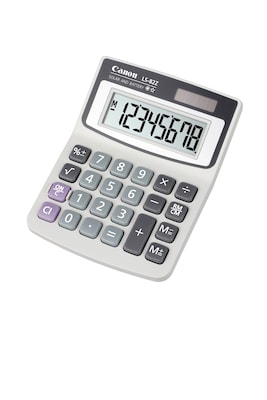 Canon LS-82Z 4075A007AA 8-Digit Portable Calculator, White