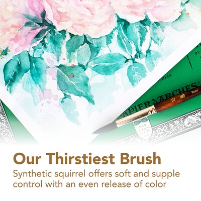 Princeton Neptune Watercolor Synthetic Dagger Brush, 2/Pack (PBXP4750DG038-2)