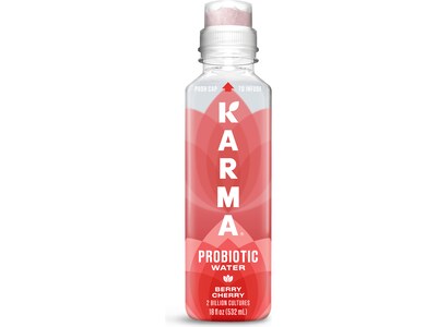 Karma Probiotic Water Variety Pack, 18 fl. oz., 12 Bottles/Carton (310391)