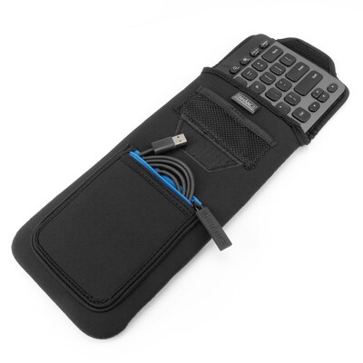 Enhance Bluetooth Keyboard Sleeve Case, Compatible with Logitech, Anker, Apple Magic Keyboard, Black (ENPCCNP100BKEW)