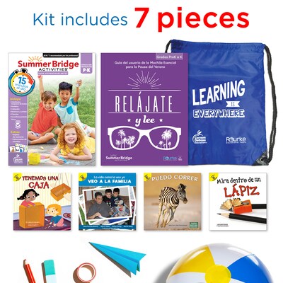 Summer Bridge Activities Summer Bridge Spanish Backpack, Grade PK-K Workbook, 7/Set (CD-145435)
