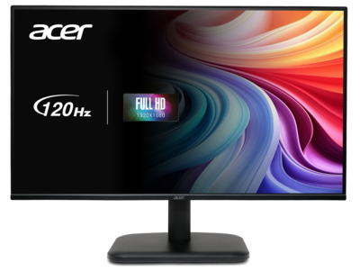 Acer EK241Y Gbi 23.8 FHD 120Hz LED AMD FreeSync Monitor, Black (EK241Y GBI)