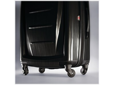 Samsonite Winfield 2 Fashion Polycarbonate 4 Wheel Spinner Luggage Brushed Anthracite 56845 2849 Quill