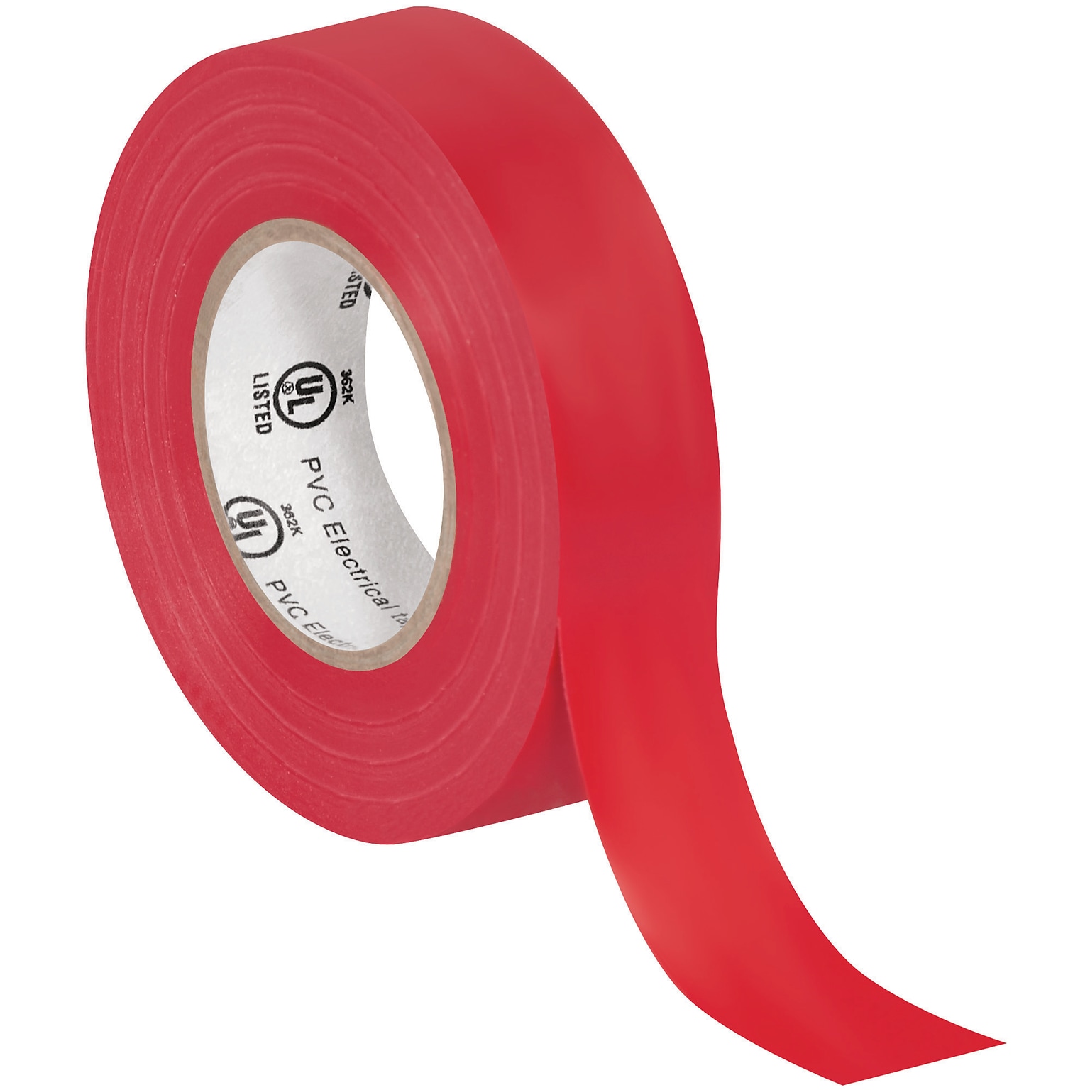 Tape Logic Vinyl Electrical Tape, 0.75 x 60, Red, 10/Carton (T96461810PKR)