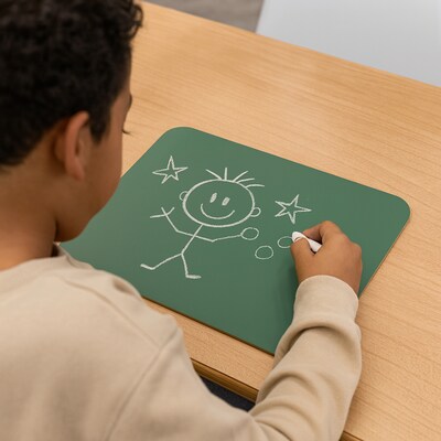 Flipside Green Chalkboard, 9.5" x 12", 24/Carton (12109)