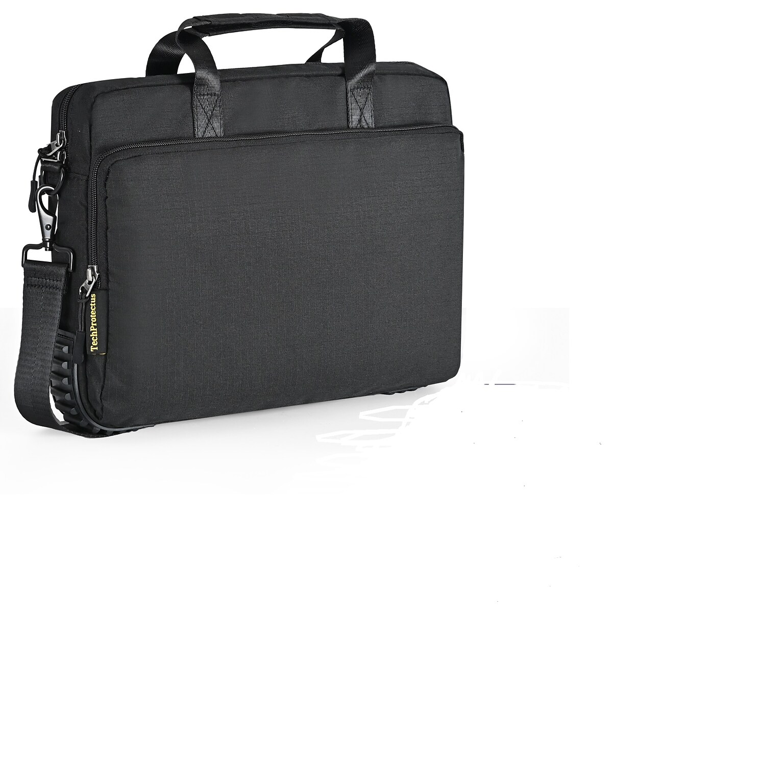 TechProtectus Nylon Water Resistant Messenger Bag, Black (RTP-BK-BC15 )