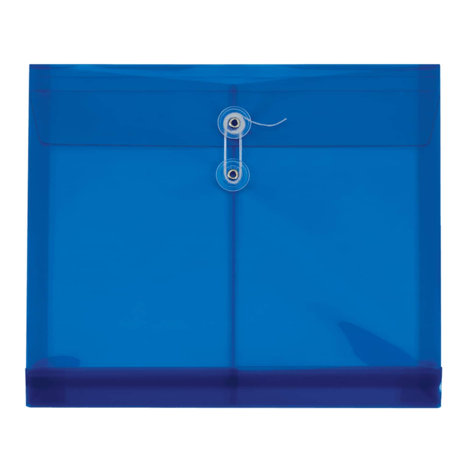 Pendaflex Standard Plastic Document File, Letter, Blue, 5/Pack (84522GW)