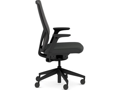 HON Flexion Fabric/Mesh Swivel Task Chair, Black (HFXT1.F0.STC.A.H.IM.UR10.NL.SB.T)