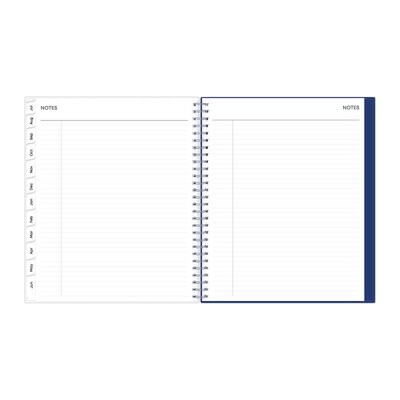 2025-2026 Blue Sky Chanson 8" x 10" Academic Year Monthly Planner, Plastic Cover, Multicolored (128693-A26)