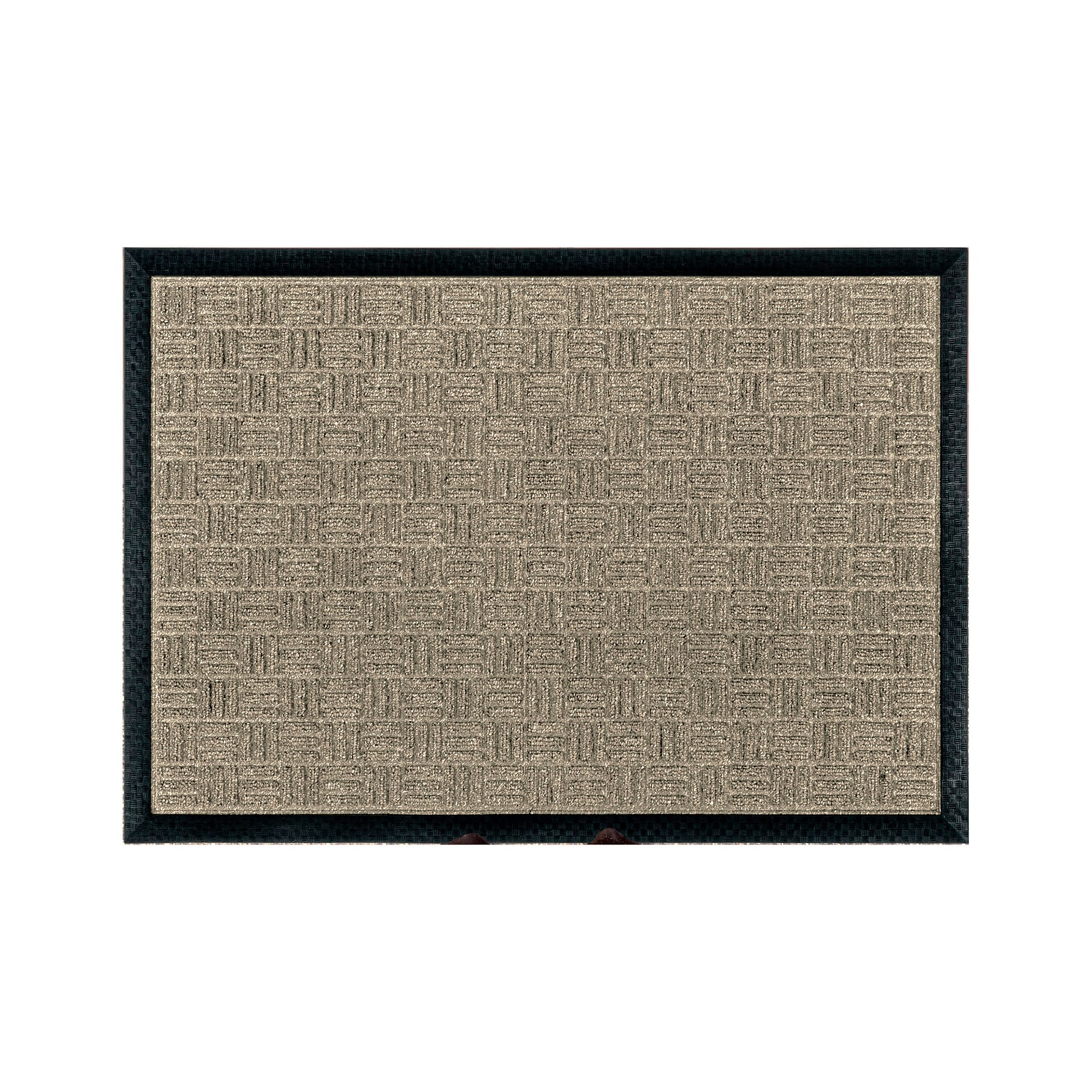 Floortex Doortex Ribmat Indoor / Outdoor Entrance Mat, 36 x 24, Brown (NREMFLLV0101)