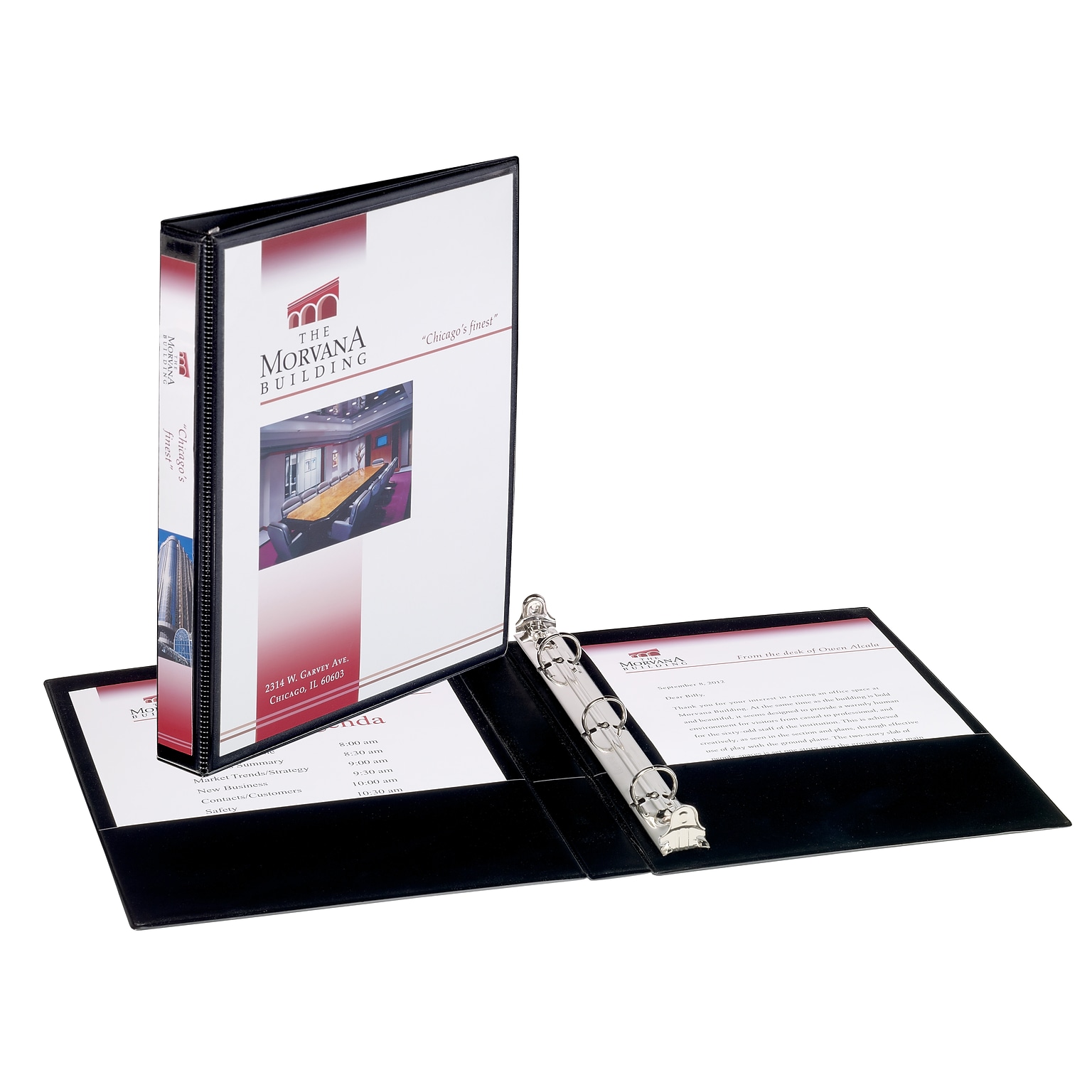 Avery 1/2 3-Ring View Binders, Black (27725)