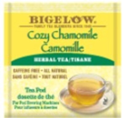 Bigelow Cozy Chamomile Herbal Tea, Pods, 18/Box (RCB10906)
