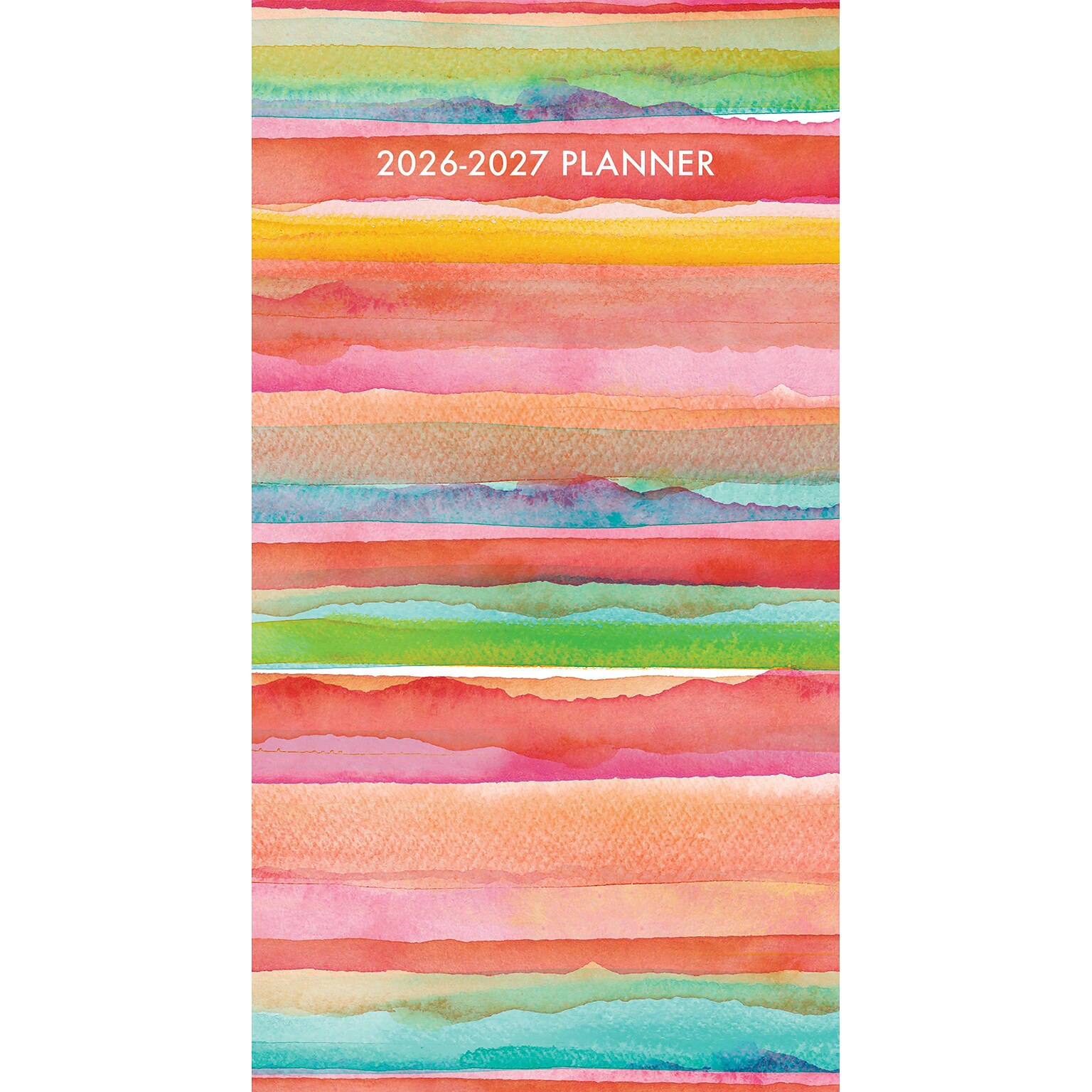 2026-2027 Willow Creek Super Stripe 3.5 x 6.5 Monthly Planner Cover (57681X)