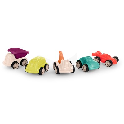 Miniland Eco Minimobil, Multicolored, 5/Set (MLE32254)