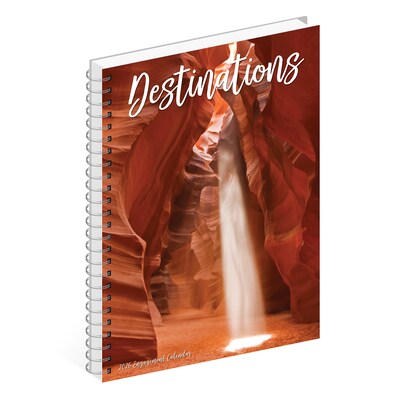 2026 Willow Creek Destinations 6.5" x 8.5" Daily & Monthly Personal Organizer (54628)