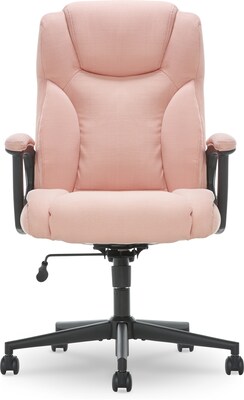 Serta Hannah II Fabric Executive Chair, Pink (43672G)