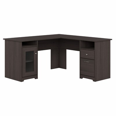 Photo 1 of Bush Furniture Cabot 60"W L Shaped Desk, Heather Gray (WC31730-03K)