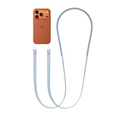 Apple Crossbody Strap for iPhone 17 Series Phones, Light Blue (MGGH4LL/A)