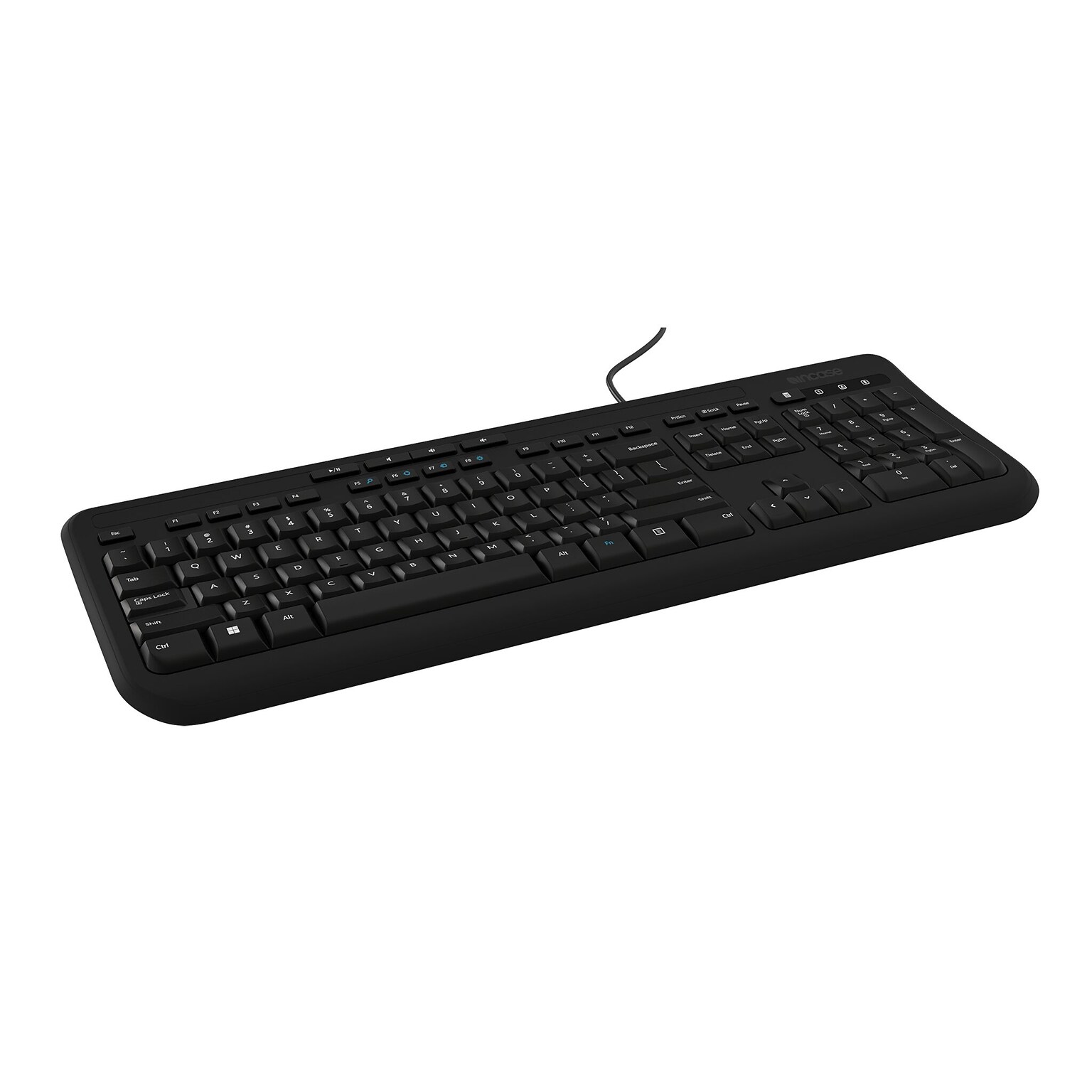 Incase Designed by Microsoft Wired Keyboard 600, Black (ANB-00001)