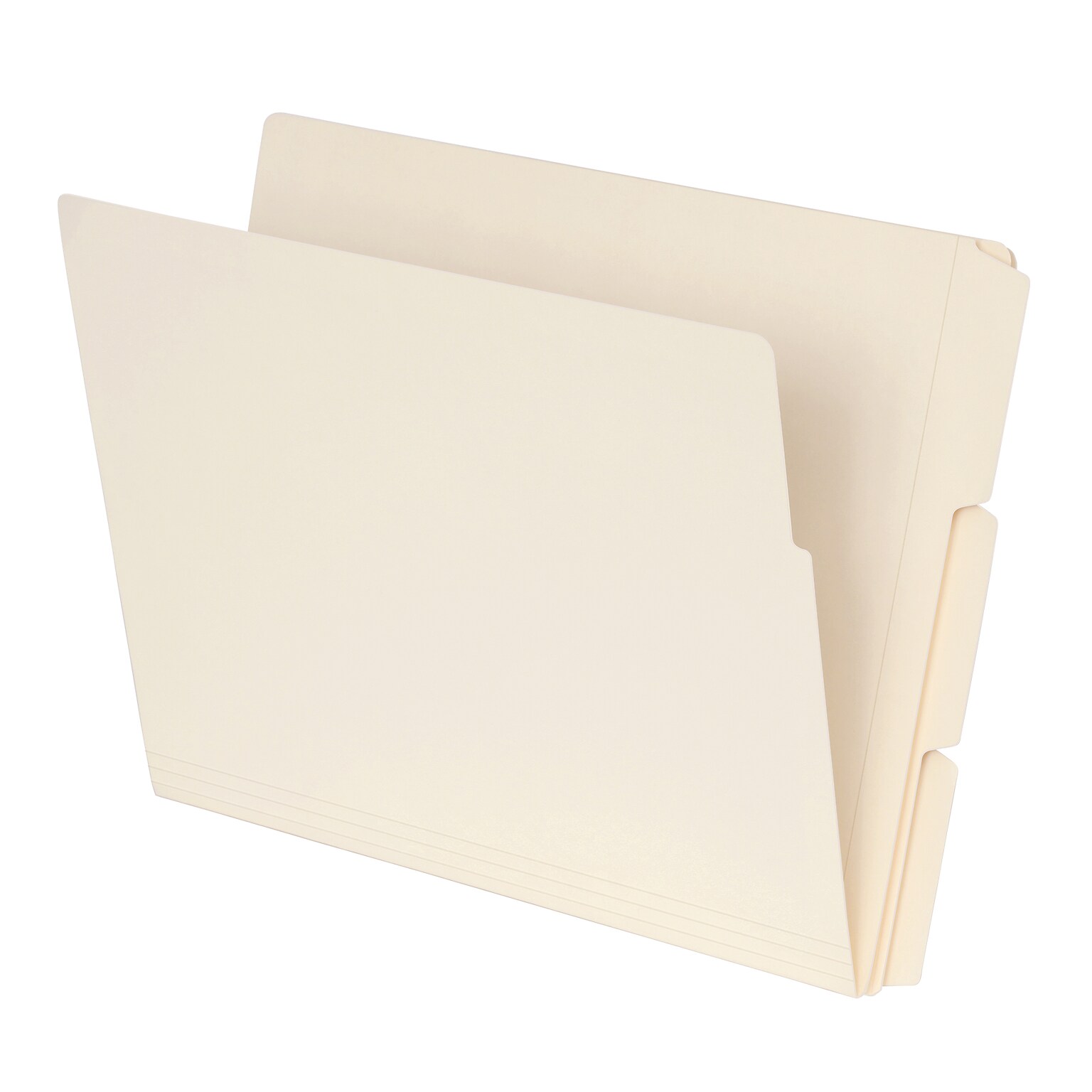 Pendaflex End Tab File Folder, 1/3-Cut Tab, Assorted, Letter Size, Manila, 100/Box(1007003)