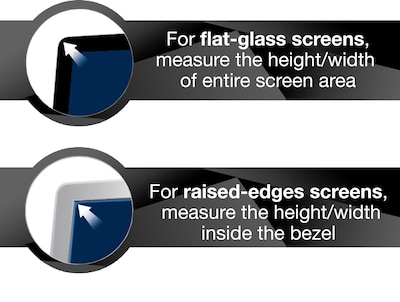 3M Anti-Glare Privacy Filter for 19" Widescreen Monitor, 16:10 Aspect Ratio (PF190W1B)