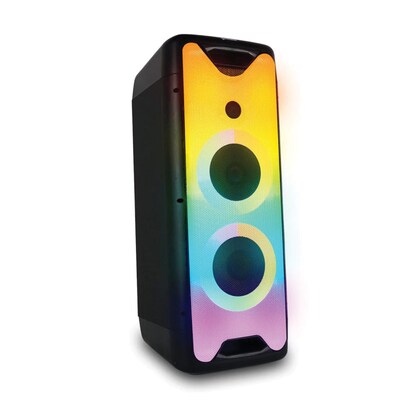 Gemini Portable High-Power 800W Bluetooth LED Party Speaker, Black (GLS-550)