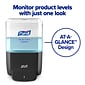 PURELL ES4 Manual Soap Dispenser, Graphite, Compatible with 1200 mL PURELL ES4 Soap Refills (5034-01)