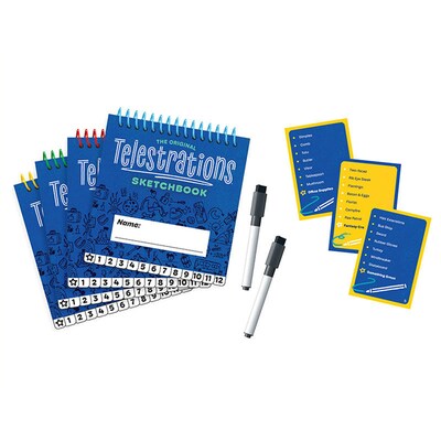 USAopoly Telestrations 12 Player: The Party Pack Game (USAPG000318)