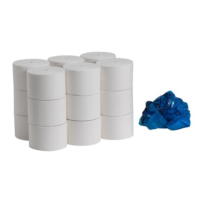Compact Recycled 1-Ply Coreless Toilet Paper, White, 3000 Sheets/Roll, 18 Rolls/Carton (19374)
