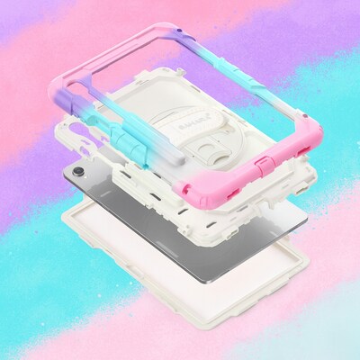 SaharaCase Raider Series 14.6" Case for Samsung Galaxy Tab S11 Ultra, Splash Pink (TB00499)
