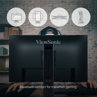 ViewSonic 24" 240Hz LED Gaming Monitor, Black (XG2431)