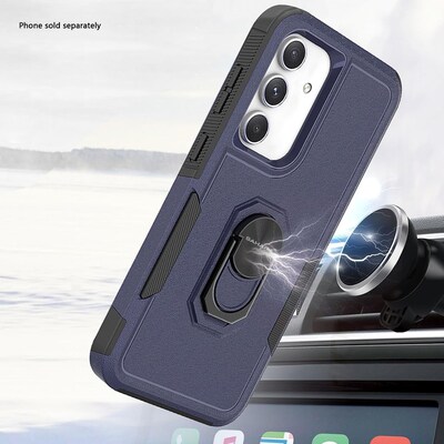 SaharaCase Raider Phone Case for Galaxy A36 5G, Shock Absorbing, Midnight Blue (CP00731)